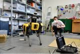 Čtyřnohý robot SPOT posílil tým robotiků Fakulty elektrotechnické ČVUT