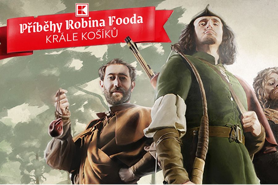 Kaufland spustil kampaň Robin Food – Král košíků a jako první obchodní řetězec v ČR zamířil na sociální síť TikTok