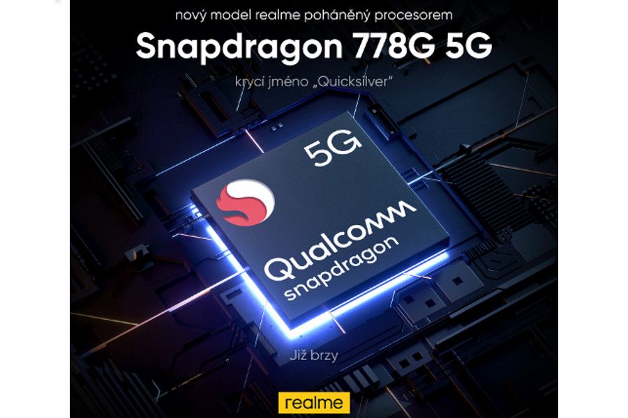 realme uvede nový smartphone s procesorem Snapdragon 778G 5G