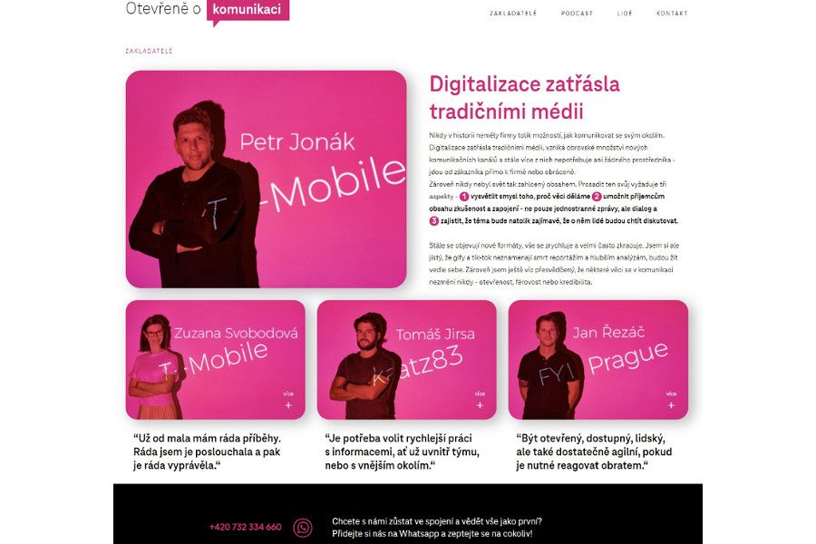 T-Mobile po 18 letech změnil PR agenturu