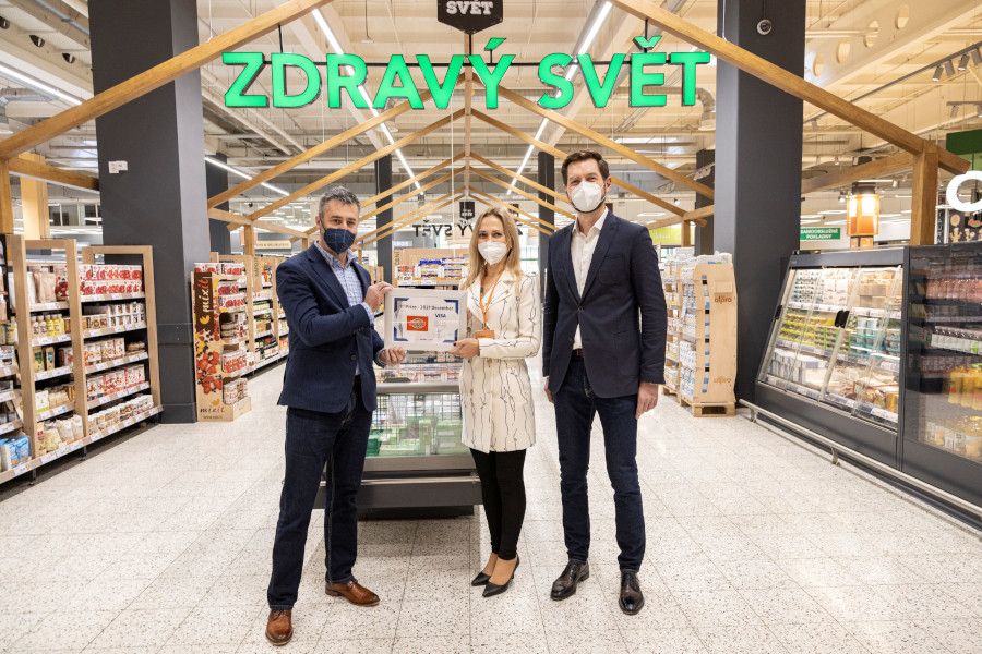 Hypermarket Globus v Čakovicích oceněn VISA CZECH TOP SHOP 2021