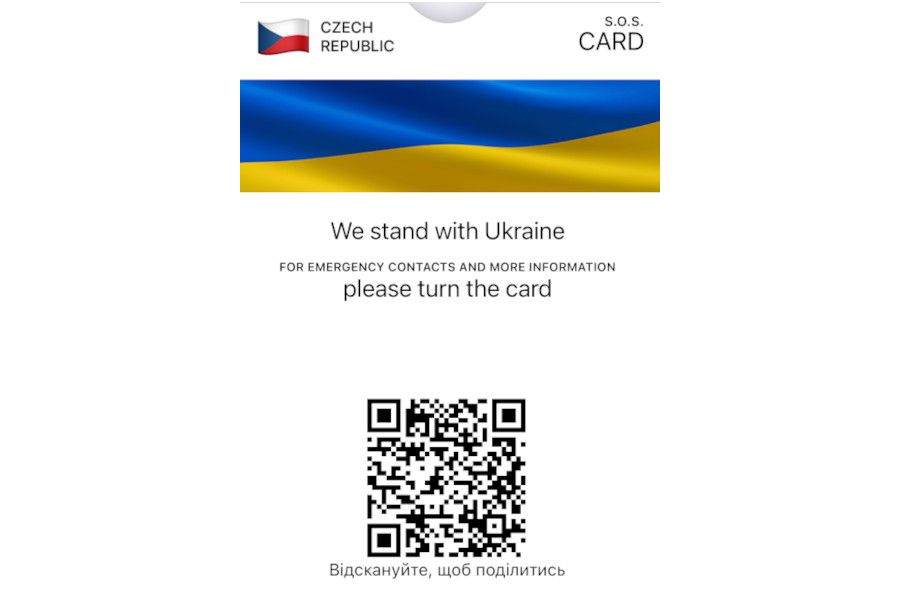 Vznikla digitální SOS wallet karta pro lidi, kteří utíkají před válkou na Ukrajině