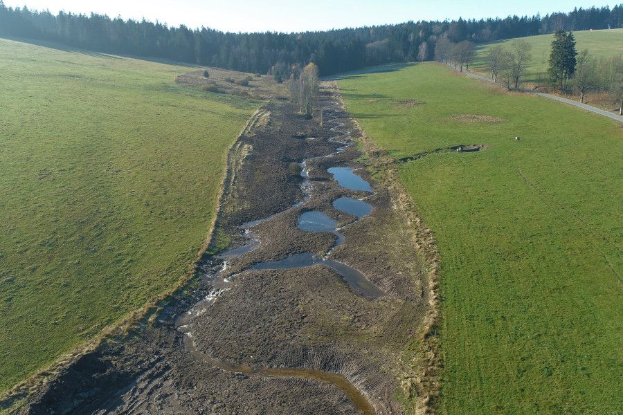 Vodohospodářskou stavbou roku je východočeský projekt Lesů ČR