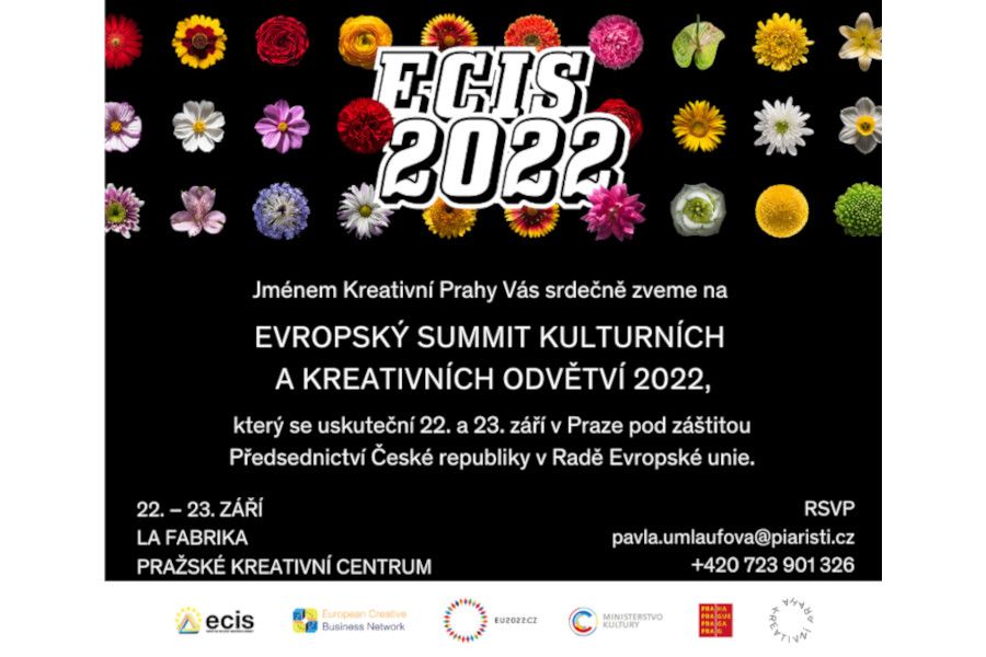 V Praze se uskuteční European Creative Industries Summit 2022