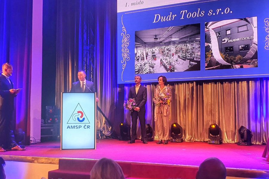 Dudr Tools zvítezil v celostátní soutěži o Cenu roku nových technologií