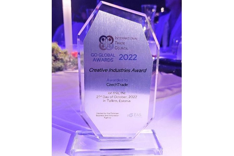 CzechTrade získal v mezinárodní soutěži Go Global Awards cenu za podporu kreativního průmyslu