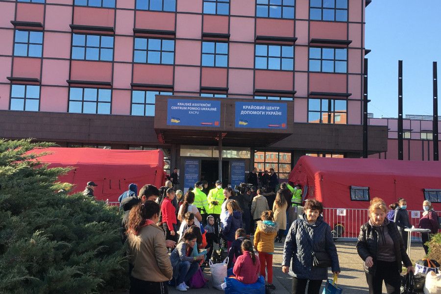V budovách Central Group ve Vysočanech se otevřelo druhé centrum pomoci lidem z Ukrajiny