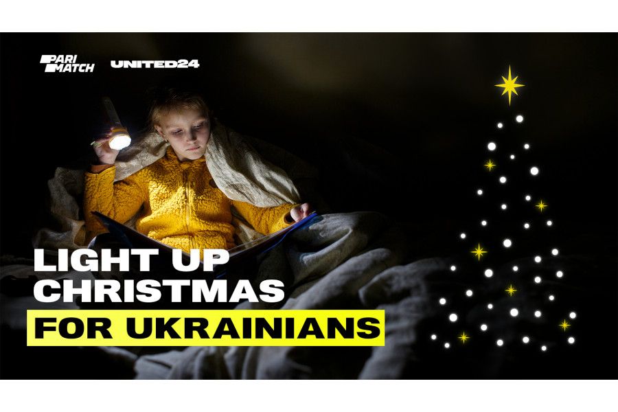 Parimatch se spojil s UNITED24 v kampani pro Ukrajinu: Světlo překoná temnotu
