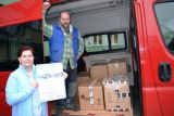 Zaměstnanci Vítkovické nemocnice sbírali oblečení pro charitu