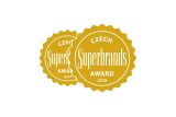 MARLENKA - Czech Superbrands a Slovakia Superbrands Awards