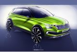 ŠKODA VISION X: Studie městského crossoveru zažije premiéru na ženevském Autosalonu 2018