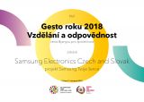 Gesto roku - diplom