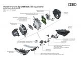 Audi e-tron Sportback otvírá novou kapitolu ve vývoji osvětlení digitálními světlomety Matrix LED