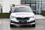 ŠKODA SCALA zvítězila v tendru na nové policejní vozy