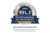 Společnost Epson získala ocenění BLI Winter 2021 Pick a cenu za výjimečný přínos od Keypoint Intelligence