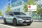 ŠKODA ENYAQ iV získala ocenění 'Red Dot' za vynikající produktový design