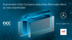 Stellantis a TotalEnergies vítají Mercedes-Benz jako nového partnera podniku Automotive Cells Company