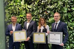 Budovy Na Příkopě, myhive Jungmannova a myhive Jindřišská z portfolia společnosti CPI Property Group  získaly mezinárodní enviromentální certifikaci LEED